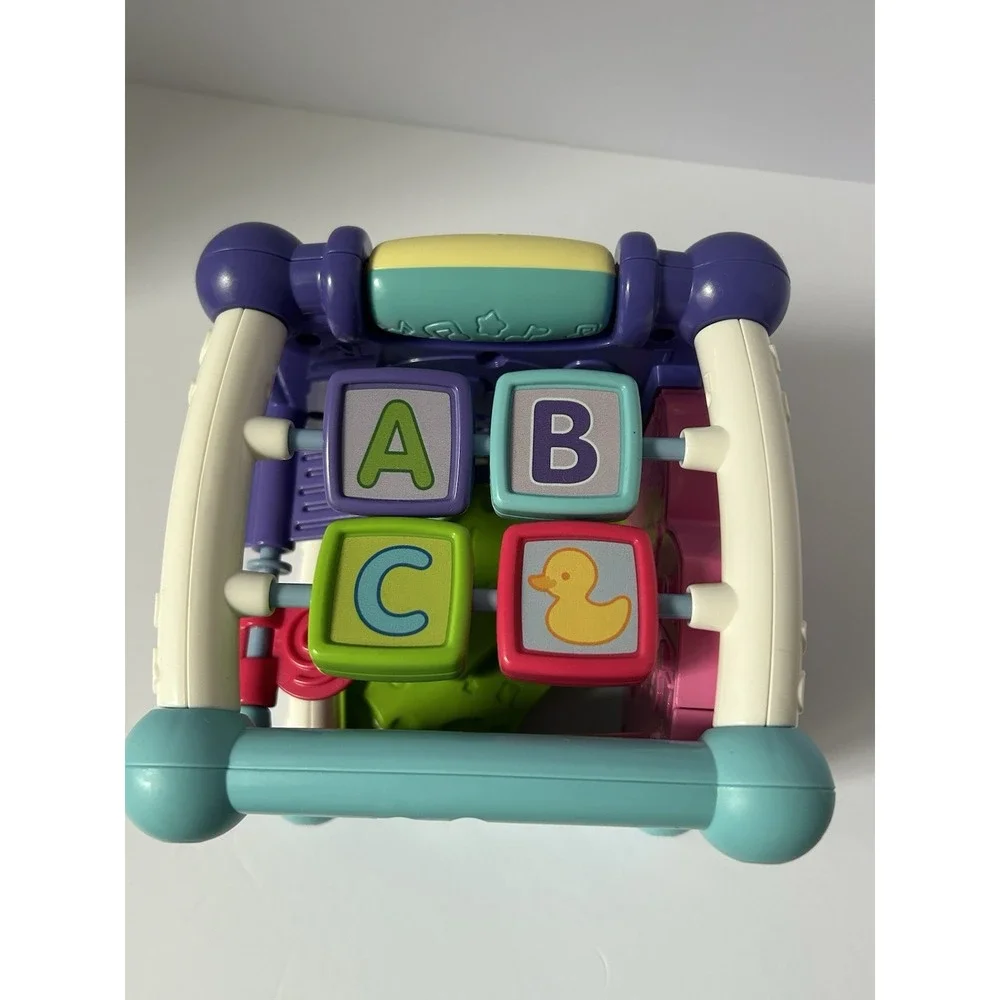 VTech Busy‎ Learners Activity Cube, Purple, Tested, Lights /Music Work